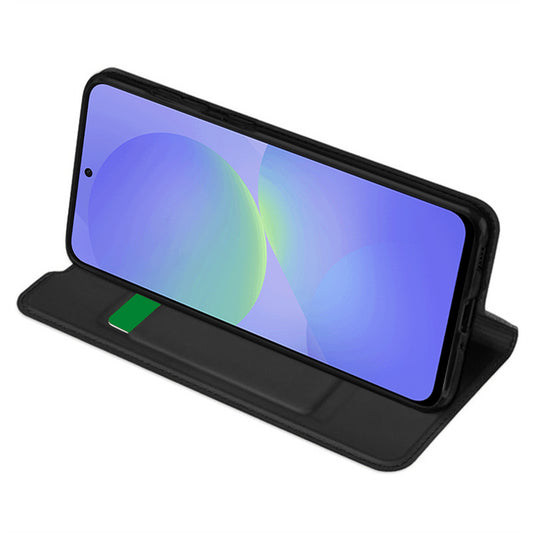 Kuori Samsung Galaxy A36 A366:lle, Techsuit, Magskin Book, Musta
