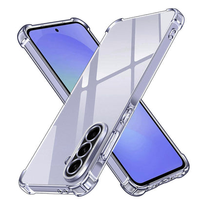 Kuori Samsung Galaxy A36 A366:lle, Techsuit, Iskunkestävä Kirkas, Läpinäkyvä