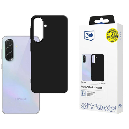Kuori Samsung Galaxy A37 5G:lle, 3MK, Matta Musta