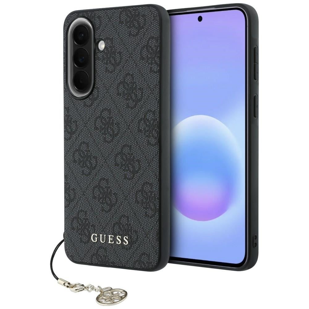 Kuori Samsung Galaxy A37 5G:lle, Guess, 4G Classic Logo Charm, Musta