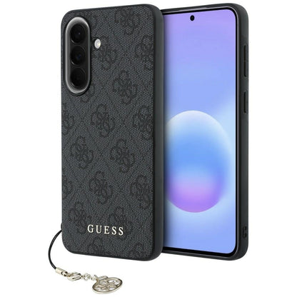 Kuori Samsung Galaxy A37 5G:lle, Guess, 4G Classic Logo Charm, Musta