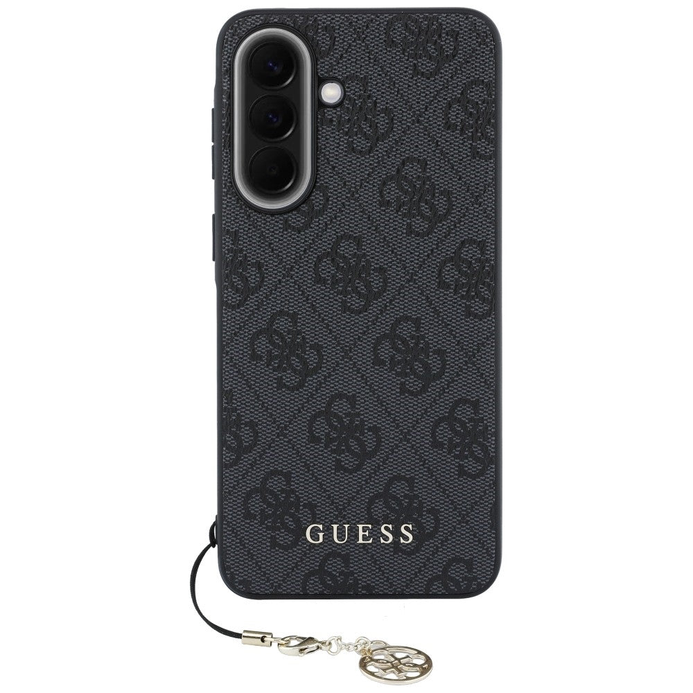 Kuori Samsung Galaxy A37 5G:lle, Guess, 4G Classic Logo Charm, Musta