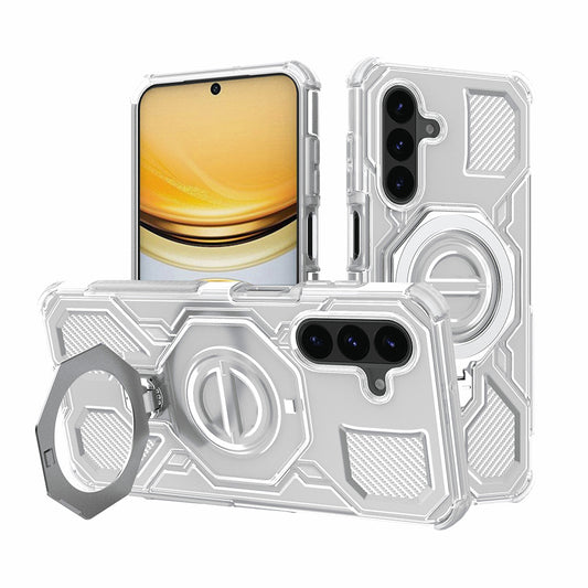 Kotelo Samsung Galaxy A37 5G:lle, Techsuit, Carbon Shield Pro, Valkoinen