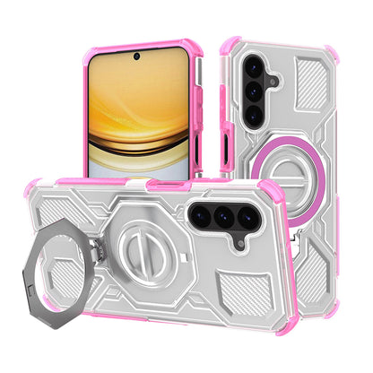 Kotelo Samsung Galaxy A37 5G:lle, Techsuit, Carbon Shield Pro, Pinkki