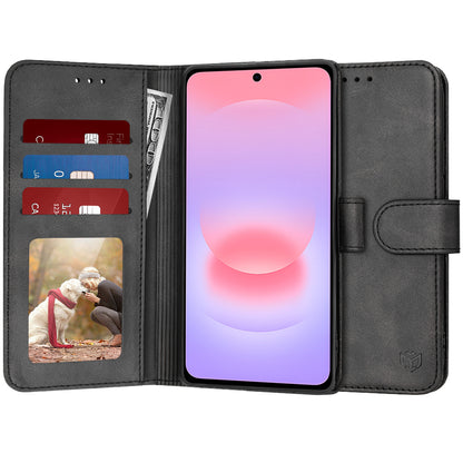Kotelo Samsung Galaxy A37 5G:lle, Techsuit, Diary Book, Musta