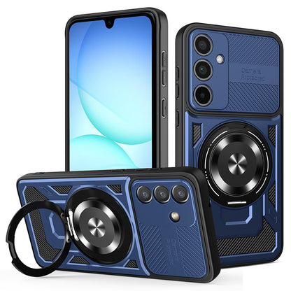 Suojakotelo Samsung Galaxy A37 5G:lle, Techsuit, RuggedCam, Sininen