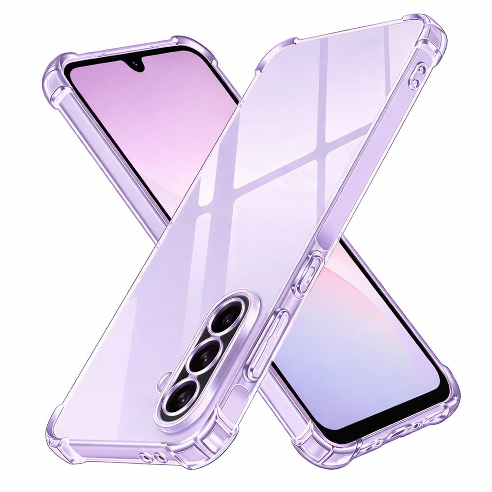 Kotelo Samsung Galaxy A37 5G:lle, Techsuit, Iskunkestävä Läpinäkyvä, Läpinäkyvä