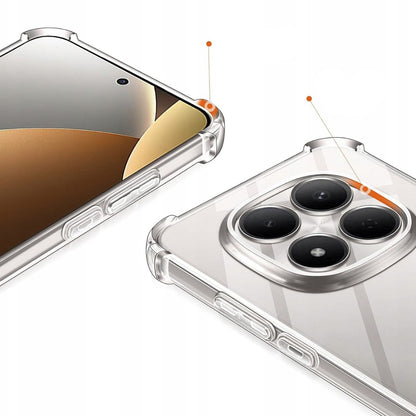 Kotelo Samsung Galaxy A37 5G:lle, Techsuit, Iskunkestävä Läpinäkyvä, Läpinäkyvä