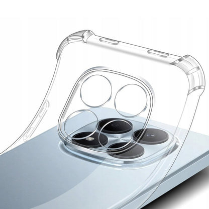 Kotelo Samsung Galaxy A37 5G:lle, Techsuit, Iskunkestävä Läpinäkyvä, Läpinäkyvä