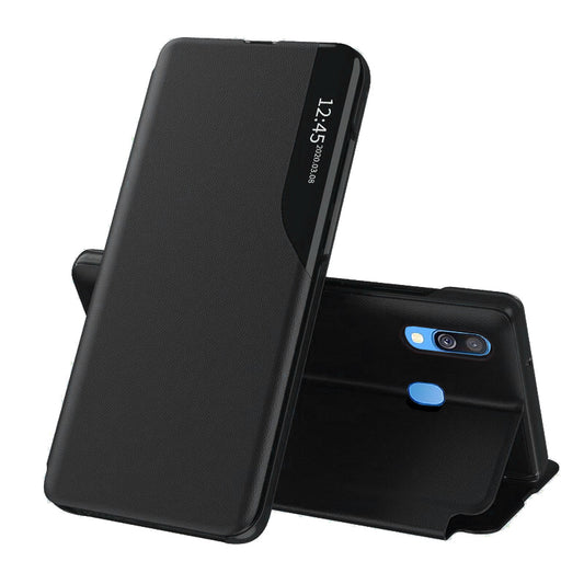 Kuori Samsung Galaxy A40 A405:lle, Techsuit, eFold, Musta