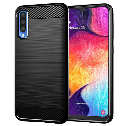 Case for Samsung Galaxy A50s A507 / A30s A307 / A50 A505, Techsuit, Carbon, Black