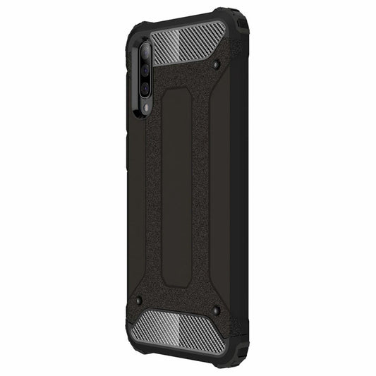 Kuori Samsung Galaxy A50s A507 / A30s A307 / A50 A505, Techsuit, Hybrid Armor, Musta