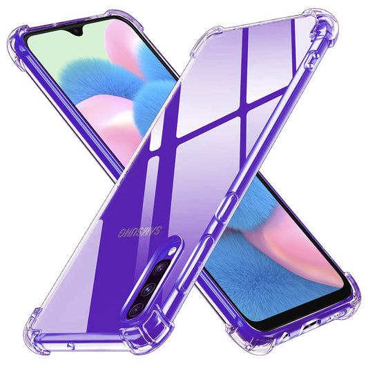 Kuori Samsung Galaxy A50s A507 / A30s A307 / A50 A505, Techsuit, Iskunkestävä Kirkas, Läpinäkyvä