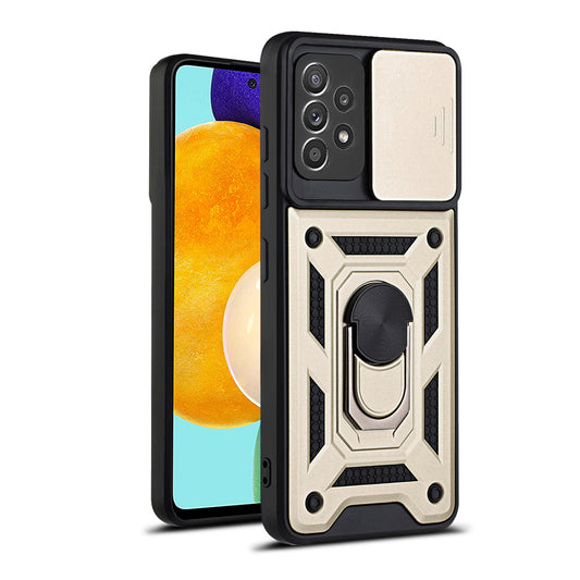 Kuori Samsung Galaxy A52s 5G A528 / A52 5G A526 / A52 A525, Techsuit, CamShield, Kultainen
