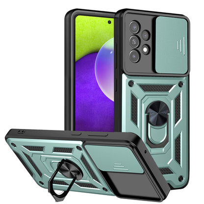 Kuori Samsung Galaxy A52s 5G A528 / A52 5G A526 / A52 A525, Techsuit, CamShield, Vihreä
