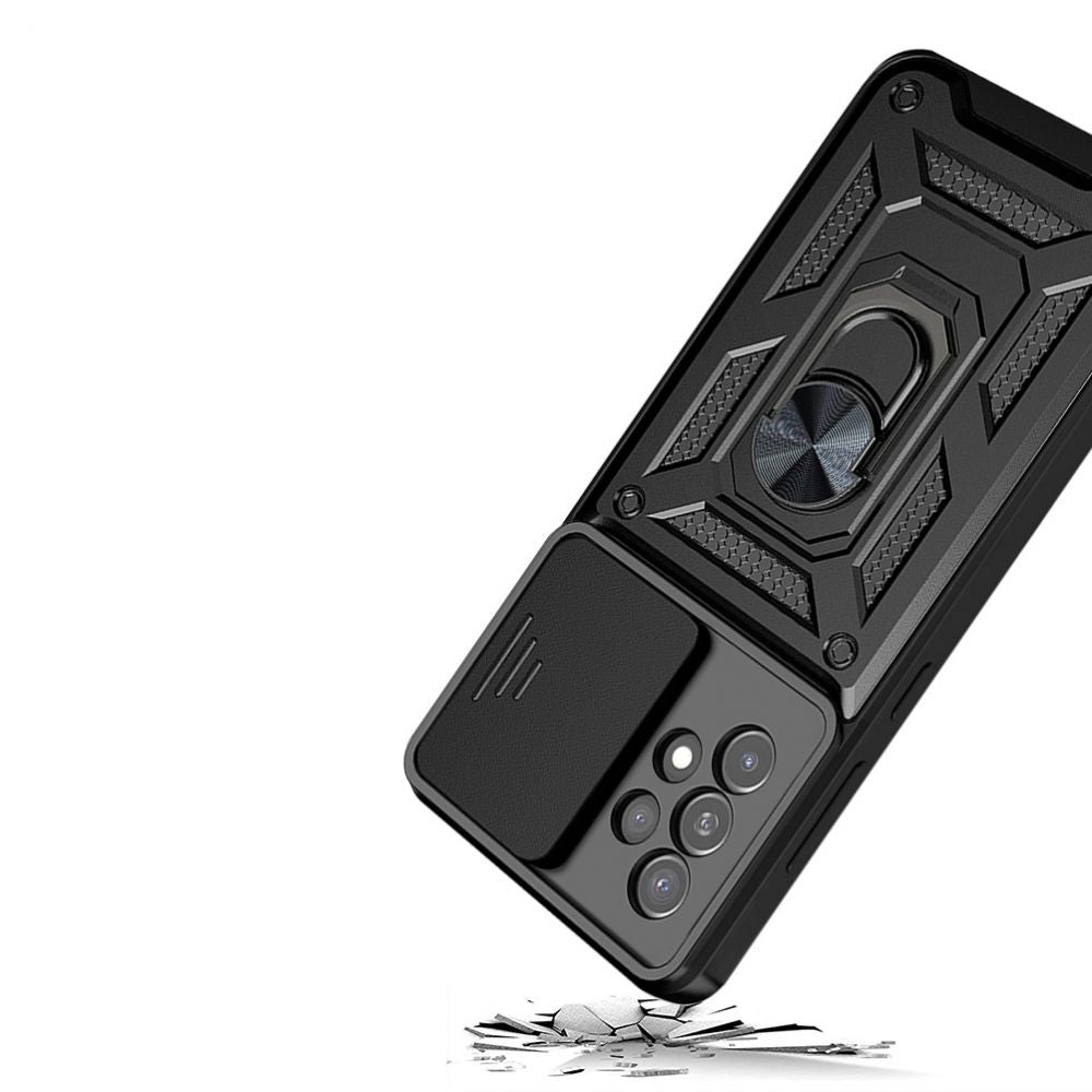 Kuori Samsung Galaxy A52s 5G A528 / A52 5G A526 / A52 A525, Techsuit, CamShield, Vihreä