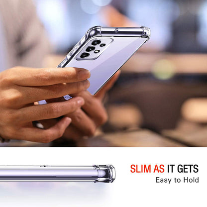Case for Samsung Galaxy A52s 5G A528 / A52 5G A526 / A52 A525, Techsuit, Shockproof Clear, Transparent