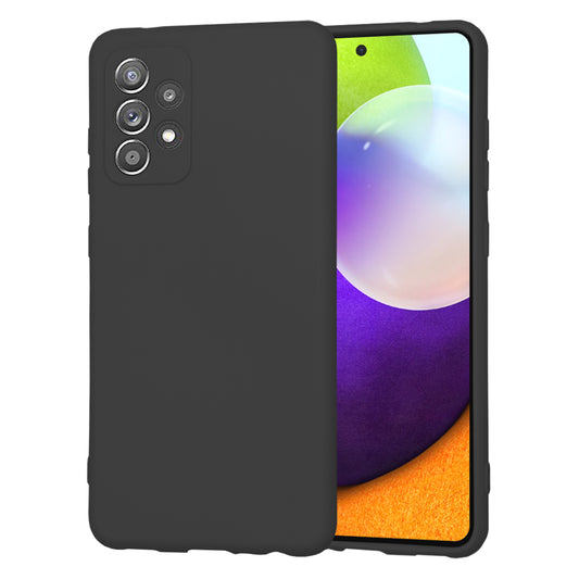 Kuori Samsung Galaxy A52s 5G A528 / A52 5G A526 / A52 A525, Techsuit, SoftFlex, Musta