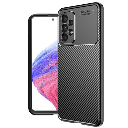 Kuori Samsung Galaxy A53 5G A536:lle, Techsuit, Hiilikuitu, Musta