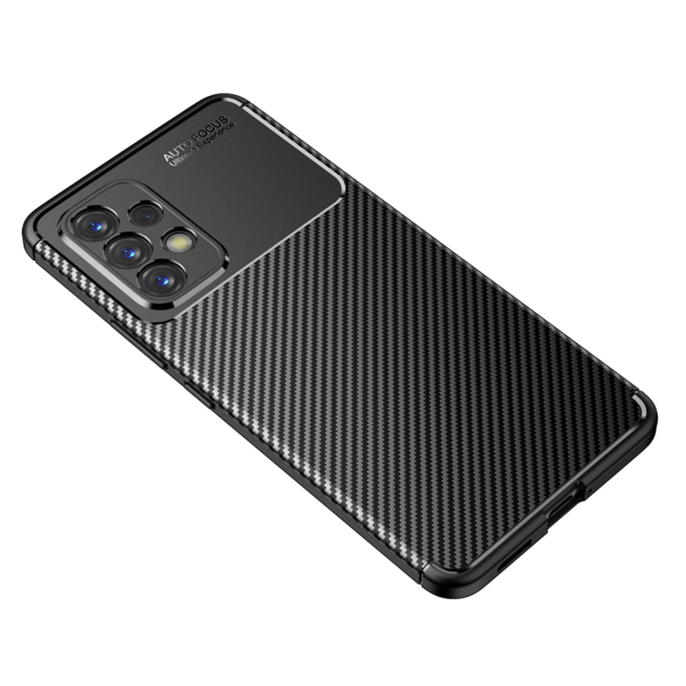 Kuori Samsung Galaxy A53 5G A536:lle, Techsuit, Hiilikuitu, Musta