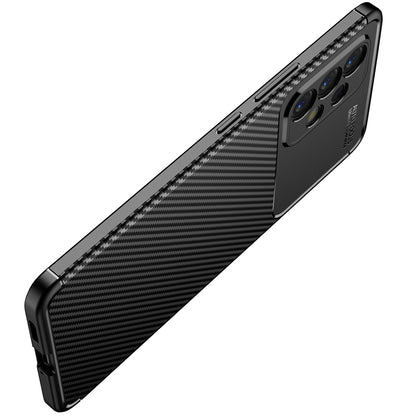 Kuori Samsung Galaxy A53 5G A536:lle, Techsuit, Hiilikuitu, Musta