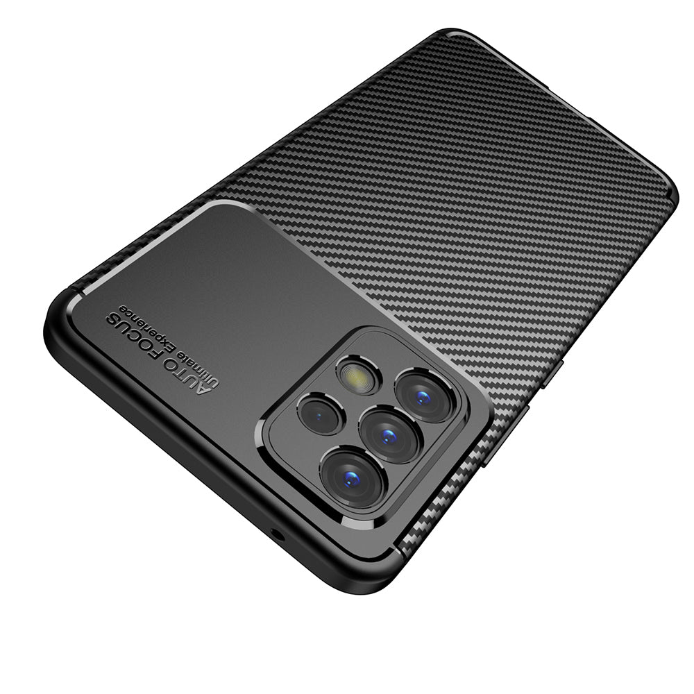 Kuori Samsung Galaxy A53 5G A536:lle, Techsuit, Hiilikuitu, Musta
