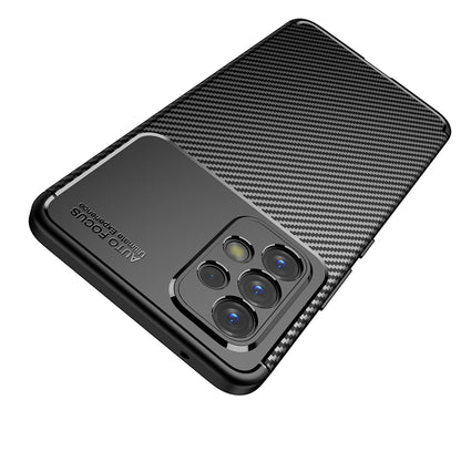 Kuori Samsung Galaxy A53 5G A536:lle, Techsuit, Hiilikuitu, Musta