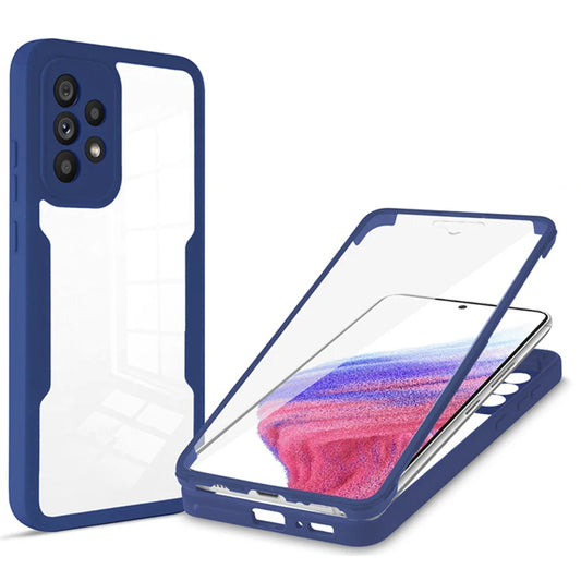 Kuori Samsung Galaxy A53 5G A536:lle, Techsuit, ColorVerse 360, Sininen