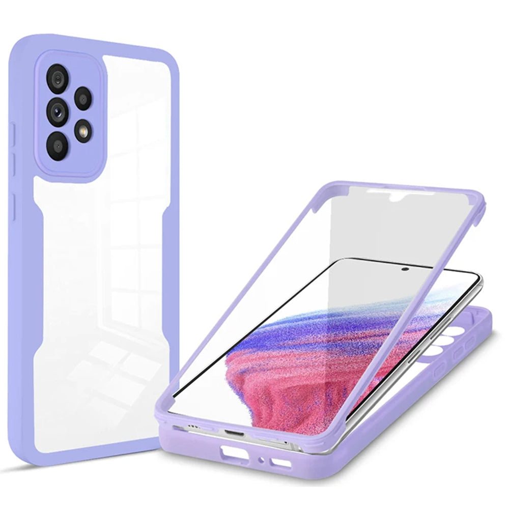 Case for Samsung Galaxy A53 5G A536, Techsuit, ColorVerse 360, Purple