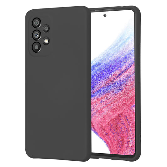 Kuori Samsung Galaxy A53 5G A536:lle, Techsuit, SoftFlex, Musta