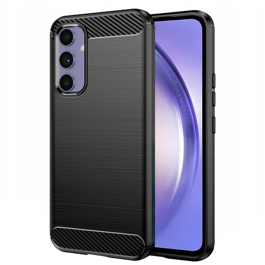 Kuori Samsung Galaxy A54 A546:lle, Techsuit, Hiili, Musta