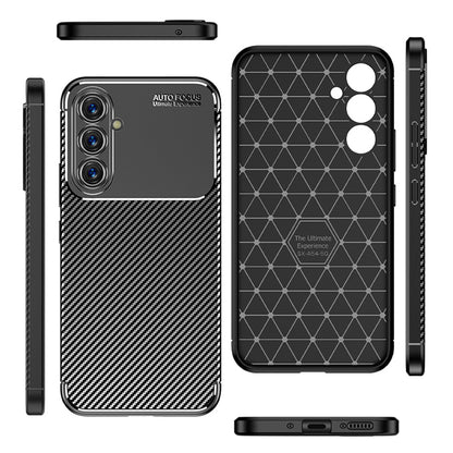 Kuori Samsung Galaxy A54 A546:lle, Techsuit, Hiilikuitu, Musta