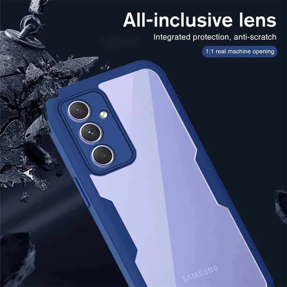 Case for Samsung Galaxy A54 A546, Techsuit, ColorVerse 360, Blue