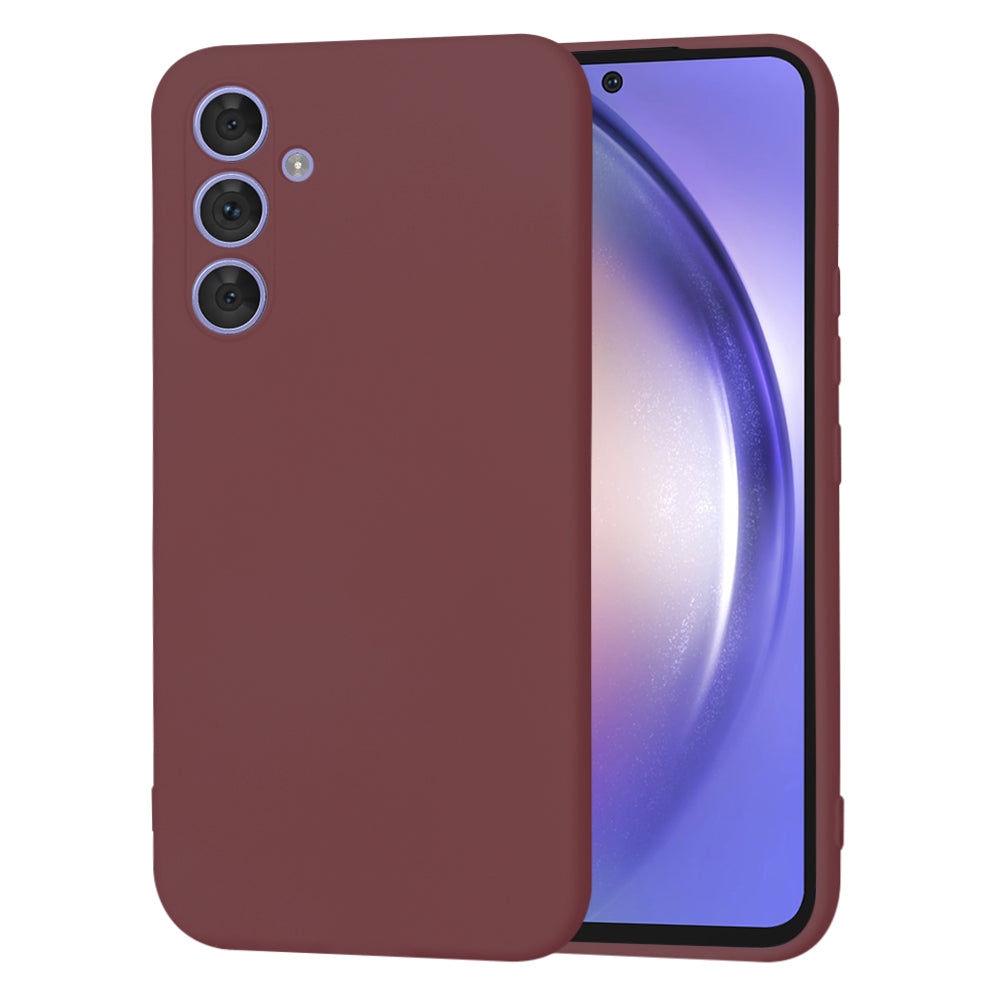 Case for Samsung Galaxy A54 A546, Techsuit, SoftFlex, Burgundy