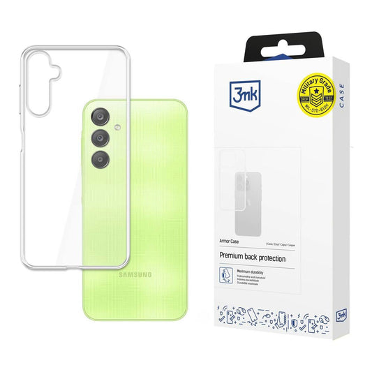 Kuori Samsung Galaxy A55 5G A556:lle, 3MK, Armor, Läpinäkyvä