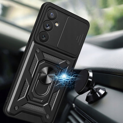 Case for Samsung Galaxy A55 5G A556, Techsuit, CamShield, Black