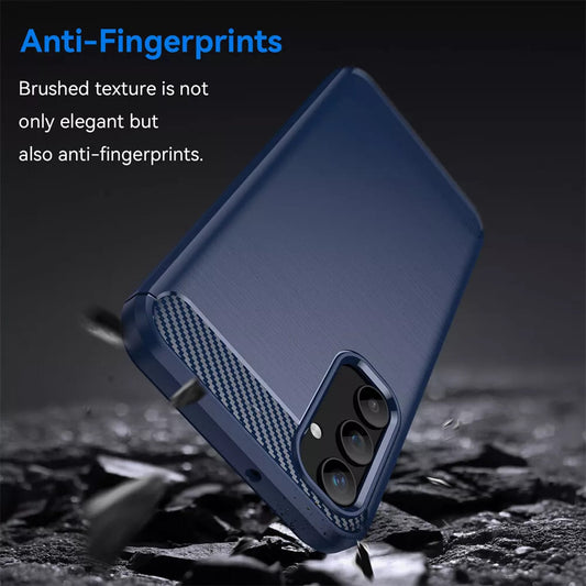 Kuori Samsung Galaxy A55 5G A556:lle, Techsuit, Hiili, Sininen