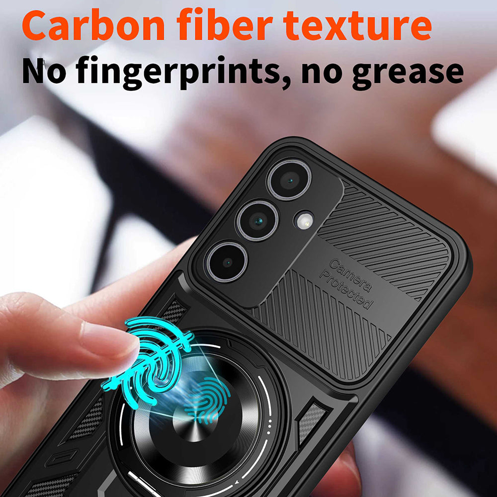 Kuori Samsung Galaxy A55 5G A556:lle, Techsuit, RuggedCam, Sininen
