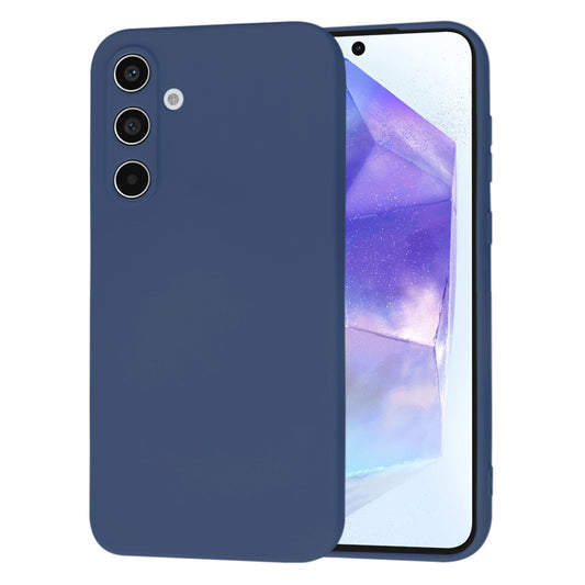 Kuori Samsung Galaxy A55 5G A556:lle, Techsuit, SoftFlex, Laivastonsininen