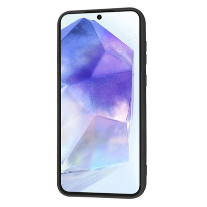 Kuori Samsung Galaxy A55 5G A556:lle, Techsuit, SoftFlex, Musta