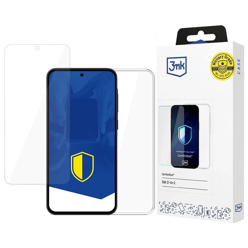 Case for Samsung Galaxy A56 A566 / A36 A366, 3MK, ComfortDuo, Transparent