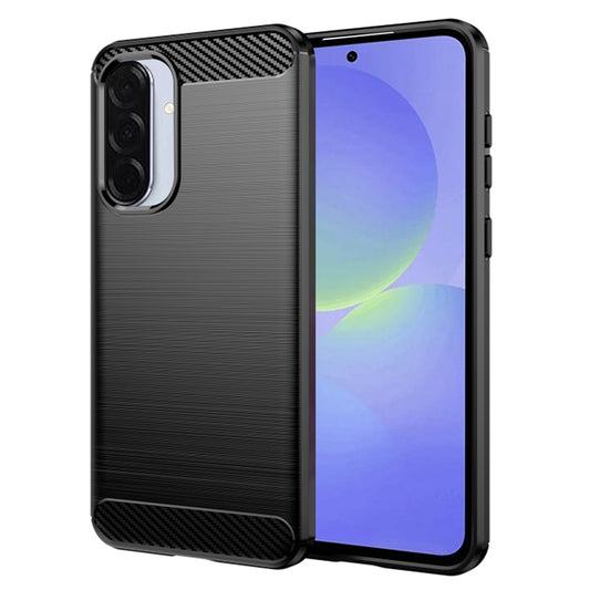 Kuori Samsung Galaxy A56 A566 / A36 A366:lle, Techsuit, Hiili, Musta