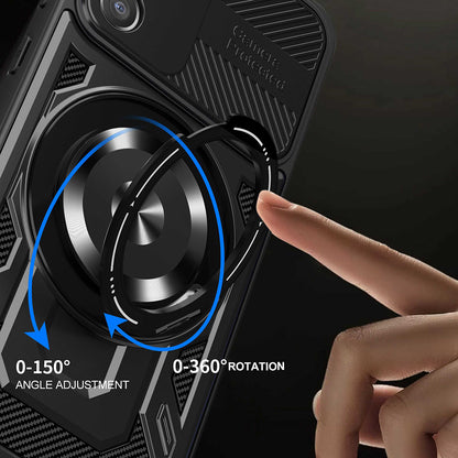 Kuori Samsung Galaxy A56 A566 / A36 A366:lle, Techsuit, RuggedCam, Sininen