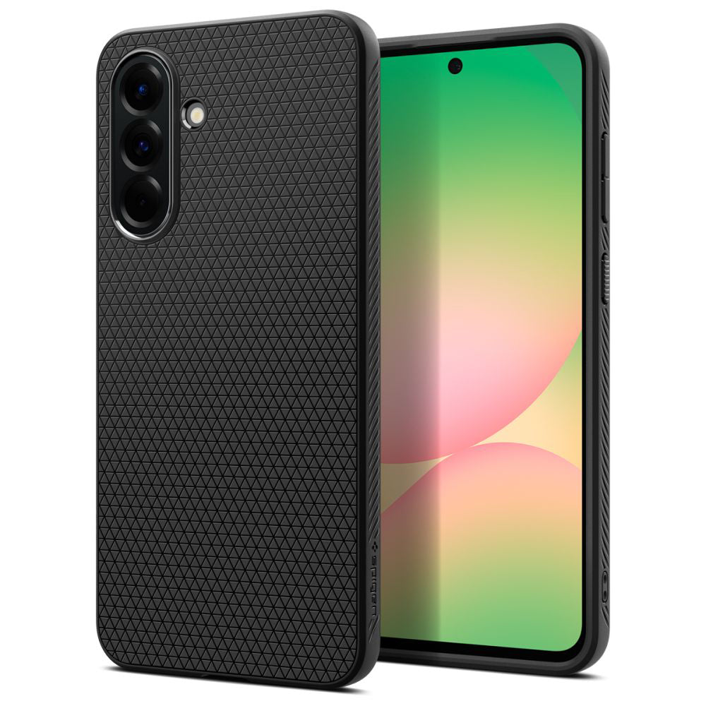 Suojakotelo Samsung Galaxy A56 A566, Spigen, Liquid Air, Mattamusta ACS09291