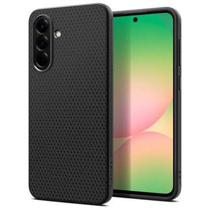 Suojakotelo Samsung Galaxy A56 A566, Spigen, Liquid Air, Mattamusta ACS09291