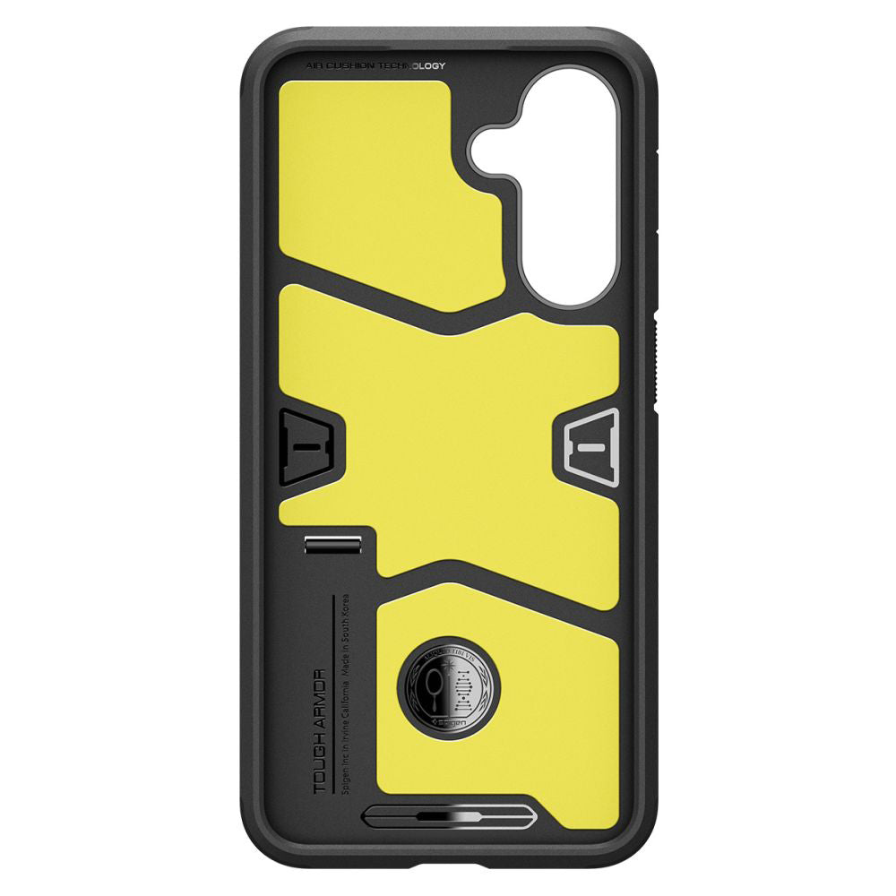 Kotelo Samsung Galaxy A56 A566:lle, Spigen, Tough Armor, Musta ACS09294