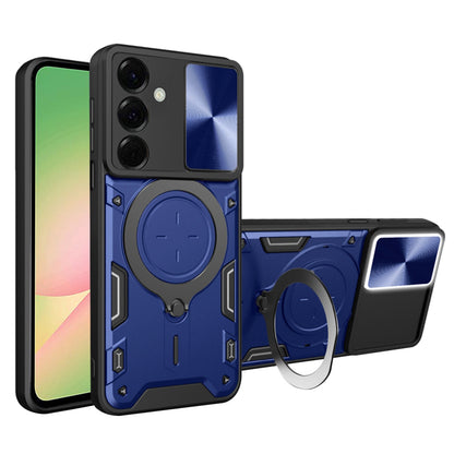 Kuori Samsung Galaxy A56 A566:lle, Techsuit, CamGuard Pro, Sininen