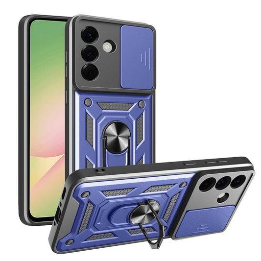 Kuori Samsung Galaxy A56 A566:lle, Techsuit, CamShield, Sininen