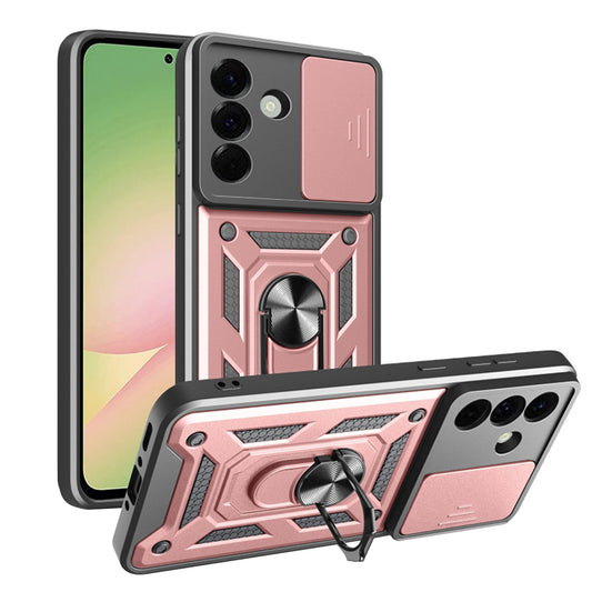 Kuori Samsung Galaxy A56 A566:lle, Techsuit, CamShield, Vaaleanpunainen