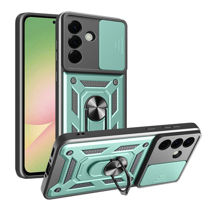 Kuori Samsung Galaxy A56 A566:lle, Techsuit, CamShield, Vihreä